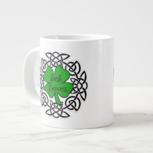Celtic Irish Princess Large Coffee Mug