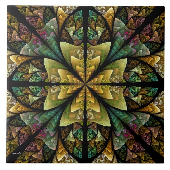 Celtic Journey Ceramic Tile (Front)