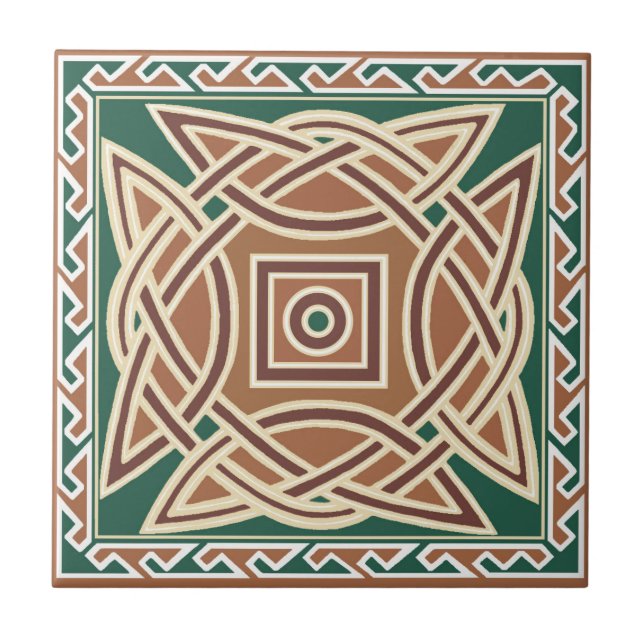 Celtic Kells Ceramic Tile (Front)