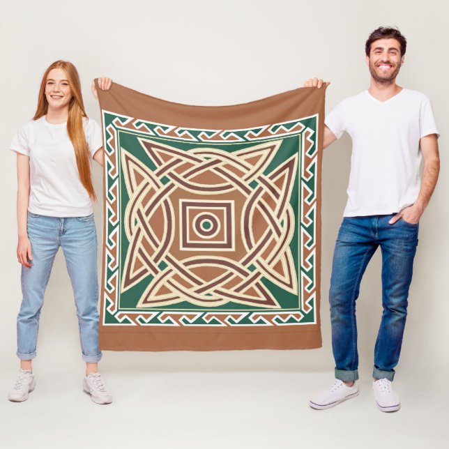 Celtic Kells Fleece Blanket (In Situ)