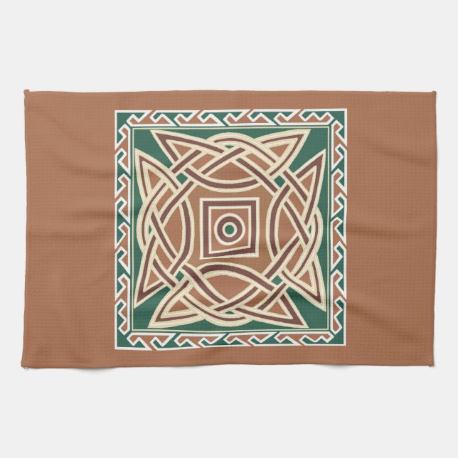 Celtic Kells Tea Towel (Horizontal)