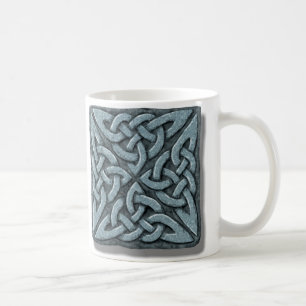 Celtic Knot 4-square Stone Coffee Mug