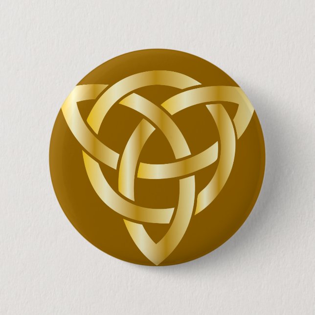Celtic Knot 6 Cm Round Badge (Front)