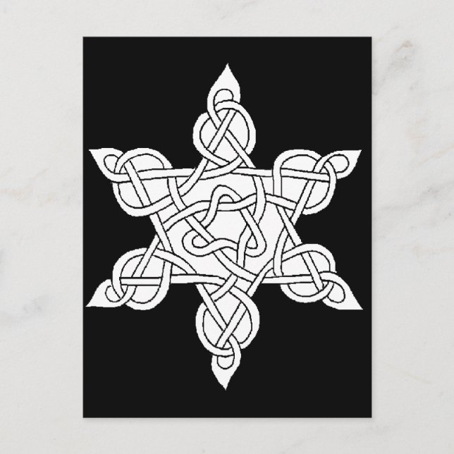Celtic Knot 9 Postcard (Front)