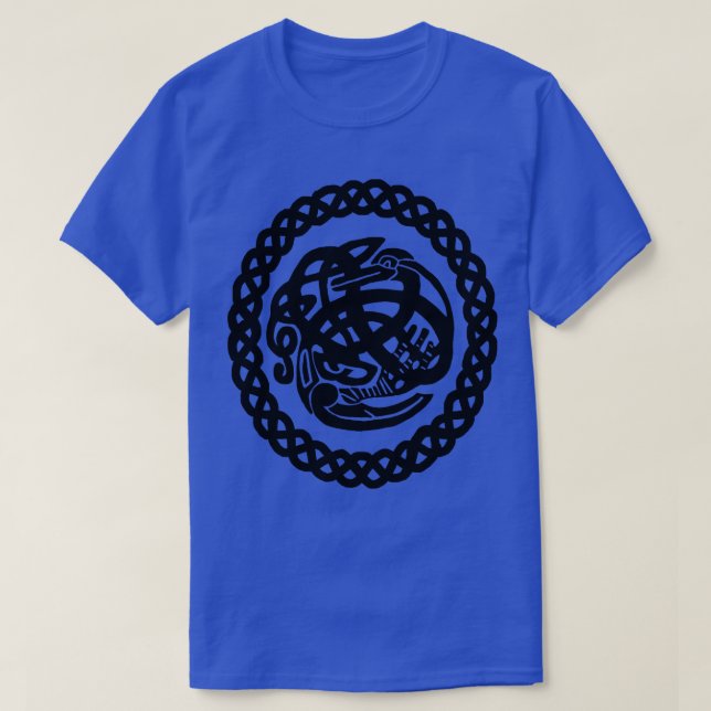 Celtic Knot Bird T-Shirt (Design Front)