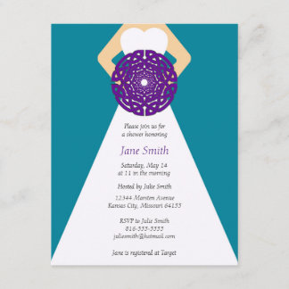 Celtic Knot Bridal Shower Invitation