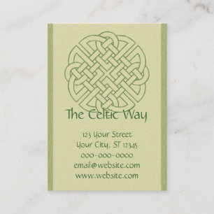 Celtic Knot Business Card
