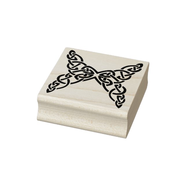 celtic knot butterfly art stamp (Stamp)