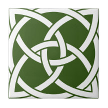 Celtic Knot Ceramic Tile