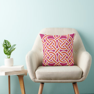 Celtic Knot Choose Any Custom Colour Pillow