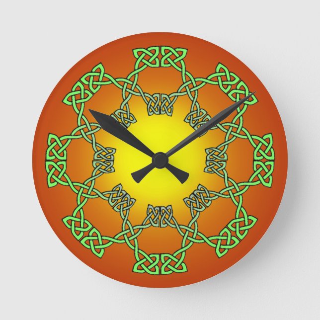 Celtic Knot Clock (Front)