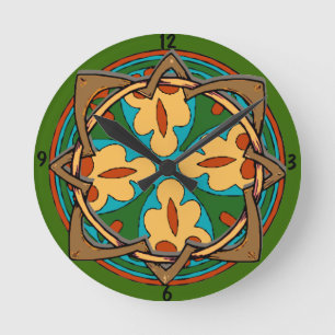 Celtic Knot Clock Face