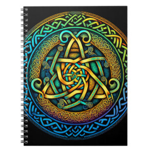 Celtic Knot Colourful Knotwork Notebook