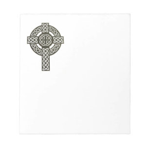 Celtic Knot Cross Notepad
