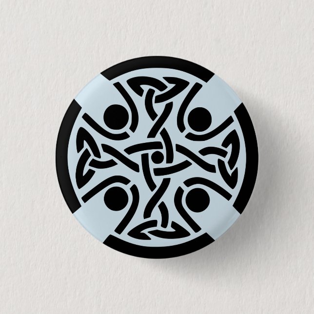 Celtic knot design Button (Front)