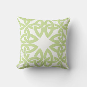 Celtic knot design cushion