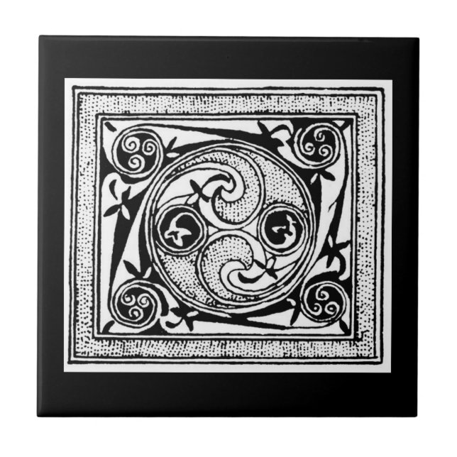 Celtic knot design tile (Front)