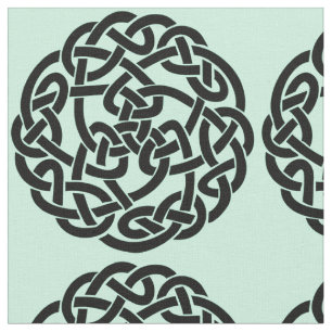 Celtic knot fabric