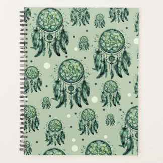 Celtic Knot Green Dreamcatcher Planner