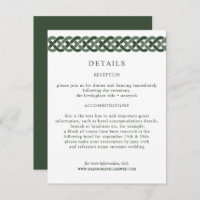 Celtic Knot | Green Wedding Information Guest