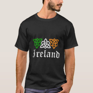Celtic Knot Ireland Irish Flag Tribal Mediaeval Ma T-Shirt