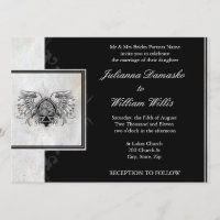 Celtic Knot Irish Gaelic Wedding Invitation