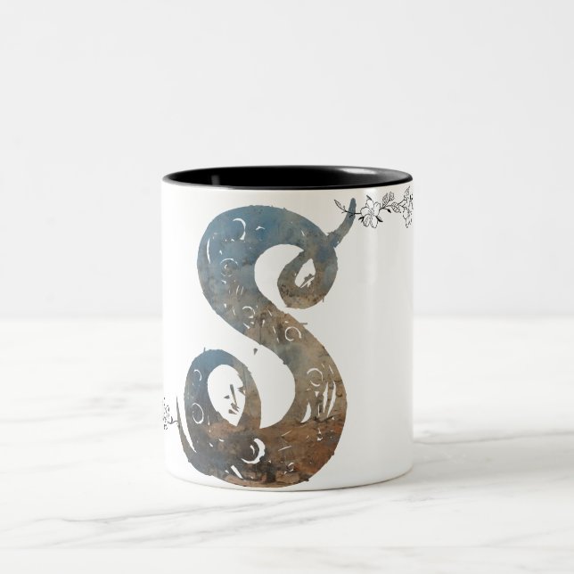 Celtic Knot Letter S Mug (Center)
