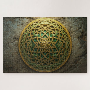 Celtic Knot Mandala Jigsaw Puzzle