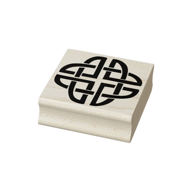 celtic knot oval art stamp (Stamp)