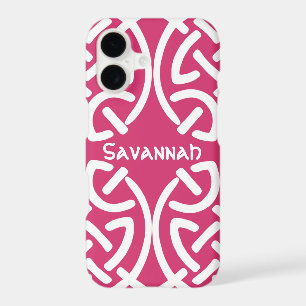 Celtic Knot Pattern Any Colour Personalised iPhone