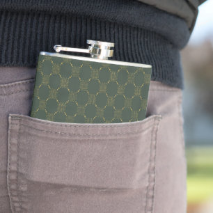 Celtic Knot Pattern Hip Flask