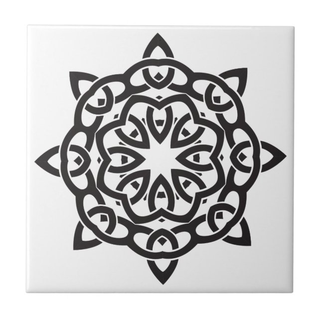 Celtic Knot Pattern Tiles (Front)