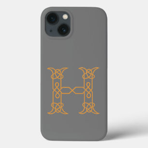 Celtic Knot Personalised H iPhone 13 Case