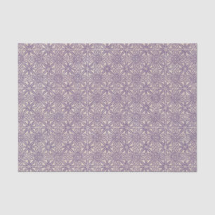 Celtic Knot Purple Pattern Tissue Paper