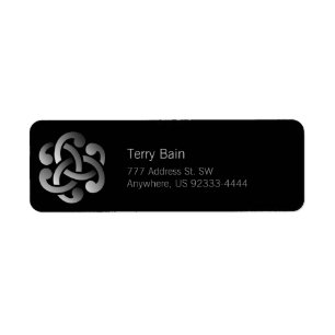 Celtic Knot Return Address Label