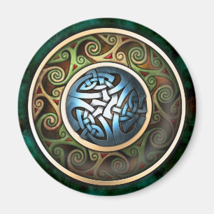 Celtic Knot Round Magnet