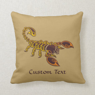 Celtic Knot Scorpion Cushion