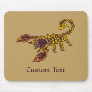 Celtic Knot Scorpion Mouse Pad