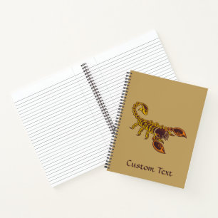 Celtic Knot Scorpion Notebook