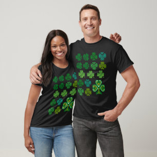 Celtic Knot Shamrocks Clover St. Patricks Day  T-Shirt