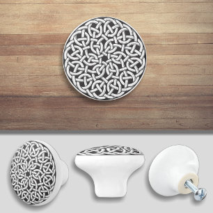 Celtic Knot Style Door Knob Cabinet Pull