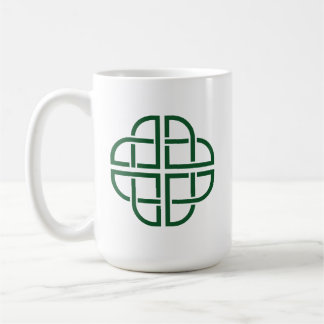 Celtic Knot – Symbol of the Four-Leaf Clover Coffee Mug