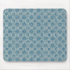 Celtic Knot Teal Blue Pattern
