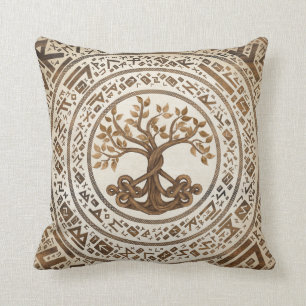 Celtic Knot Tree of life -Yggdrasil Cushion