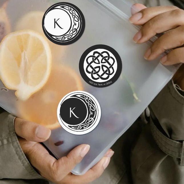 Celtic Knot Work Moon Circle Monogram (Creator Uploaded)