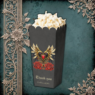 Celtic knots and a heart in Gothic elegance.  Favour Box