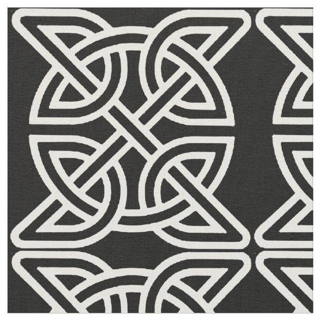 Celtic Knots Design Fabric (Close Up)