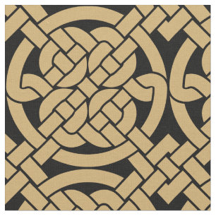 Celtic Knots Pattern Fabric