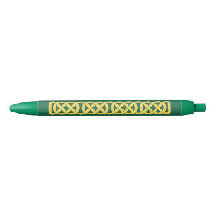 Celtic Knotwork Band Black Ink Pen
