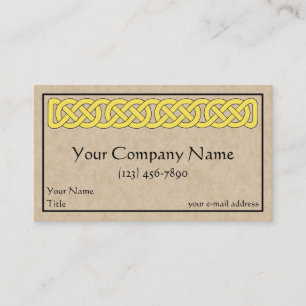 Celtic Knotwork Band Business Card